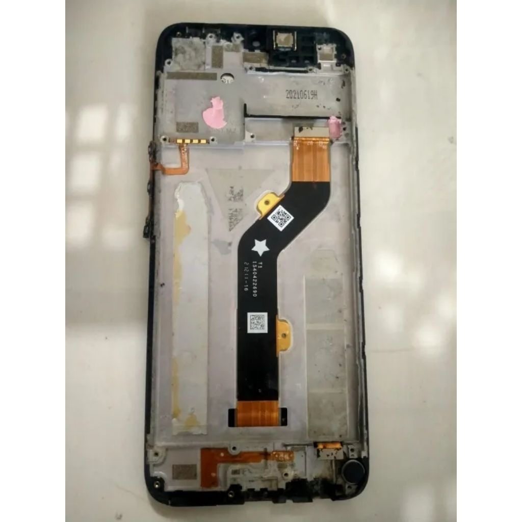 Lcd Tc Hp Infinix Hot 10S Minus Lcd Sedaw cabutan normal