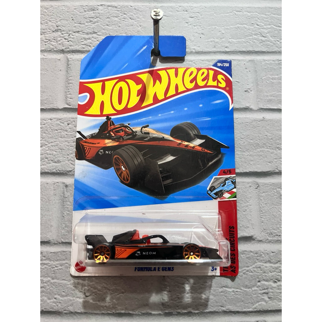 Hotwheels reguler formula e formula 1