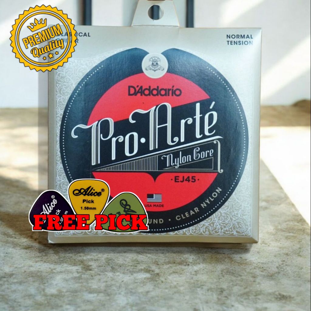 Senar Gitar D'adario Nylon 1 set