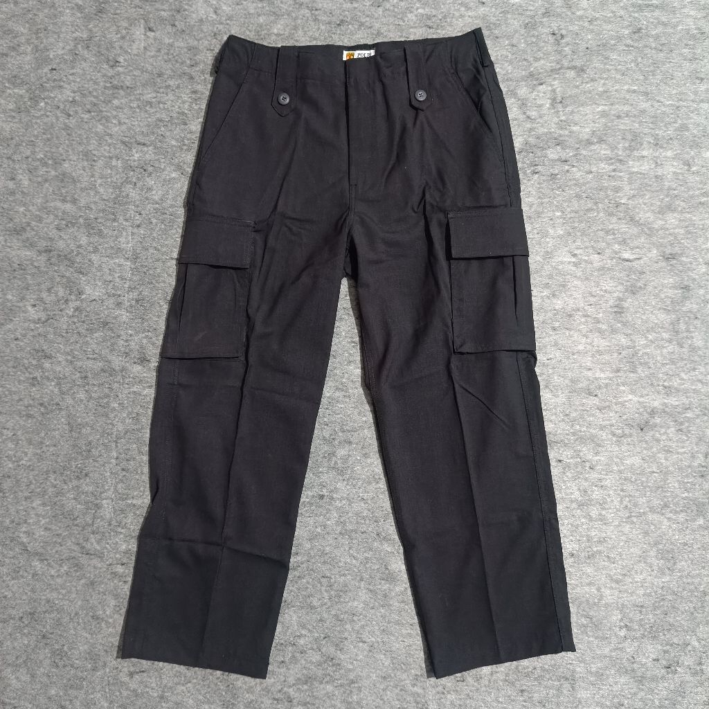 Celana PDL Coklat Jatah POLRI Bahan Halus / Celana PDL Jatah POLRI / Celana PDL