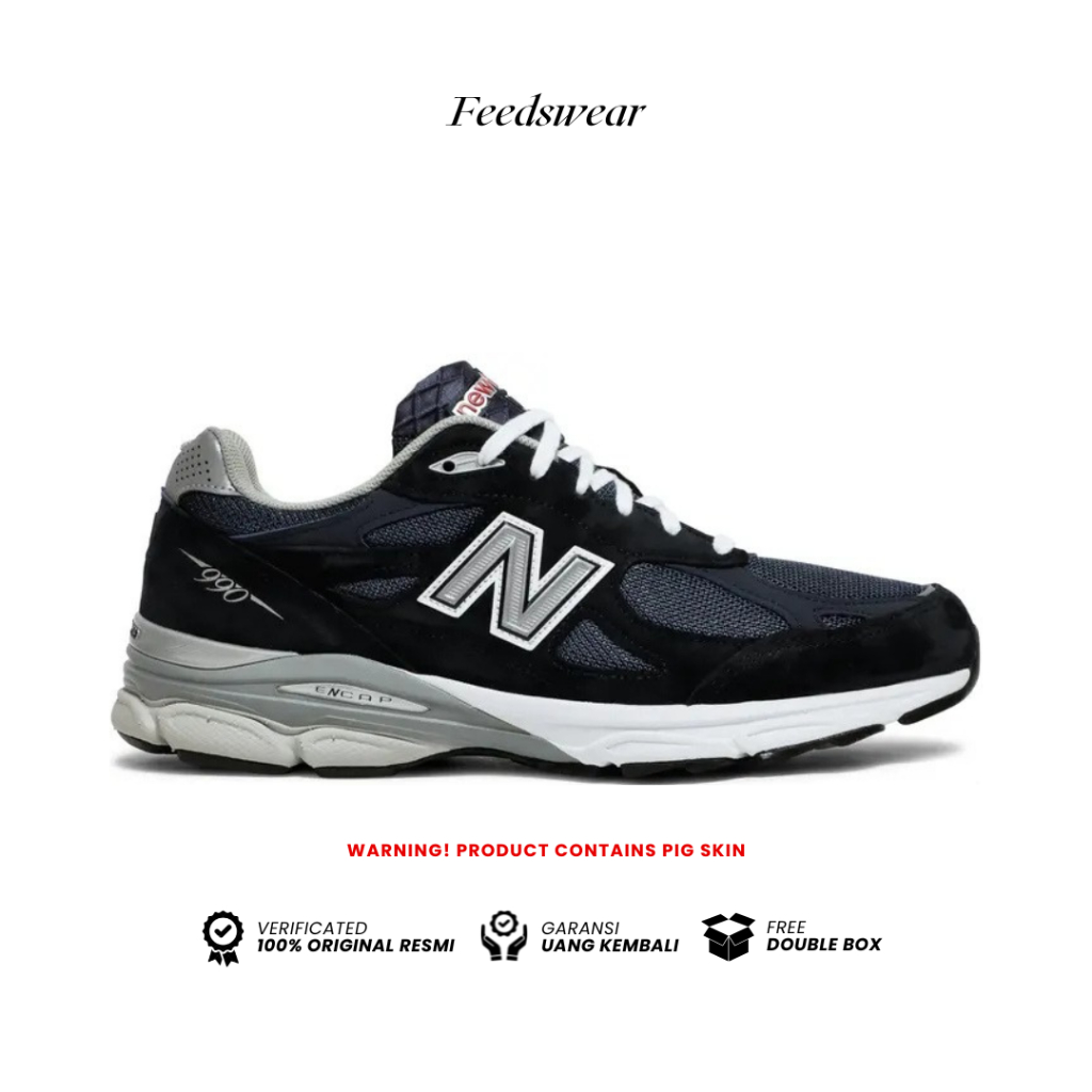 New Balance 990v3 Made In USA 'Navy' (M990NB3)