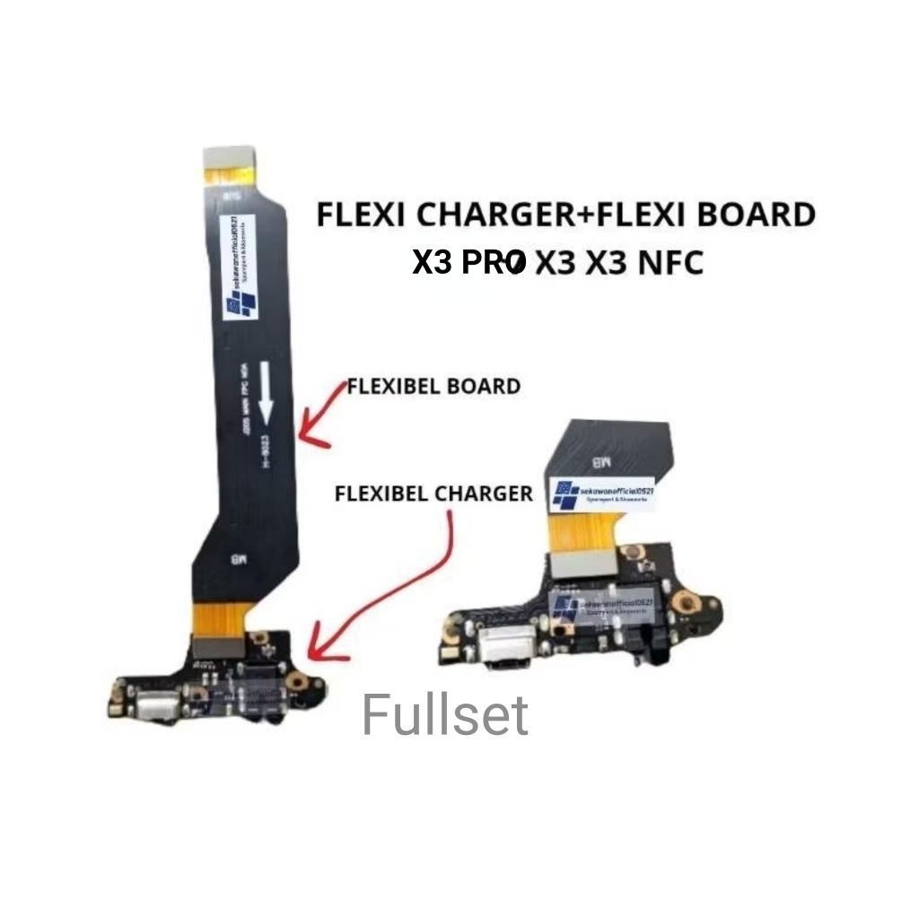 FLEXIBLE CHARGER XIOAMI POC0 X3NFC / X3 / X3PRO PAPAN CHARGER KONEKTOR CAS FLEXIBLE UI BOARD XIOAMI 