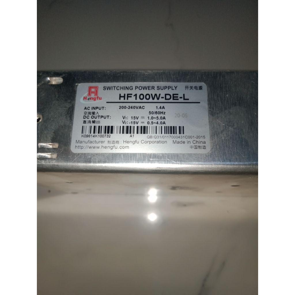 power suplay HF100W-DE-L