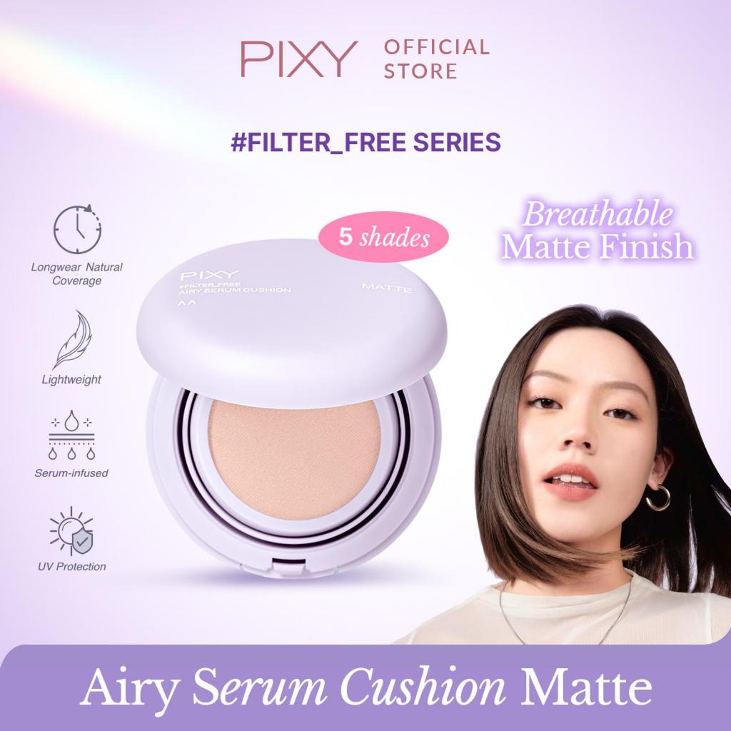 Pixy Airy Serum Cushion Glow 15g/Alas Bedak -  Pixy Cushion