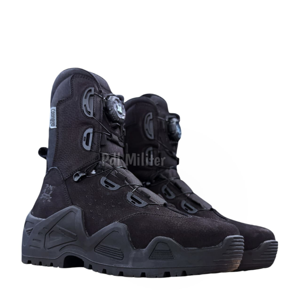 Caanggo - Sepatu PDL TNI POLRI KOPASUS SECURITY Sepatu PDL Tali Putar Model Terbaru