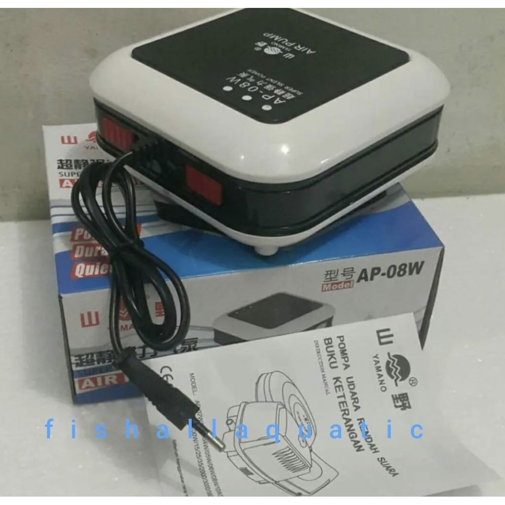 Aerator Yamano AP-08W air pump aerator ap 08 4lubang titik
