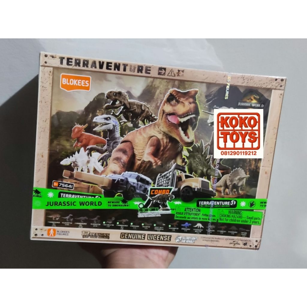 Blokees Terraventure - Dino + Skeleton T Rex