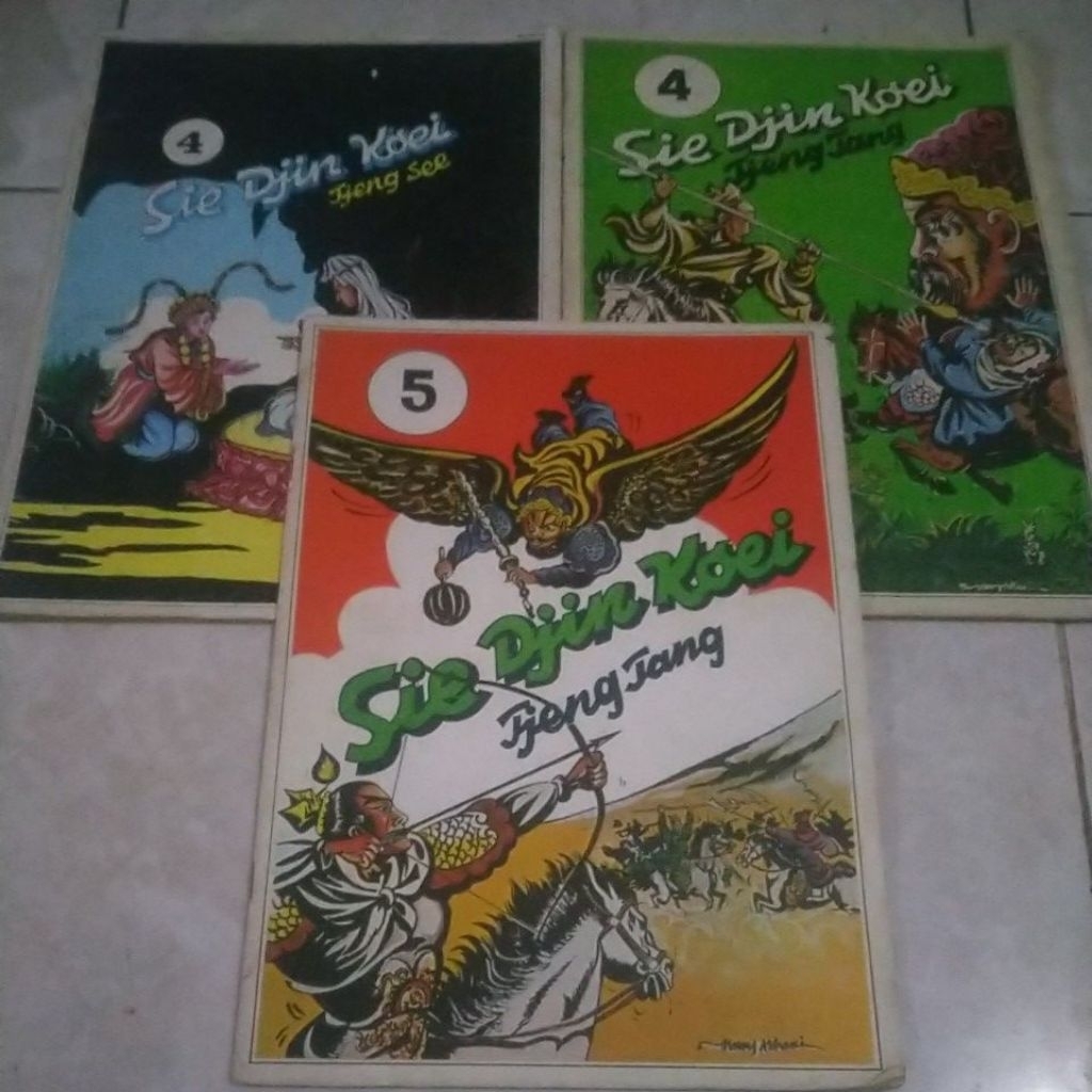 Komik Cergam Sie Djin Koei Tjeng Jang