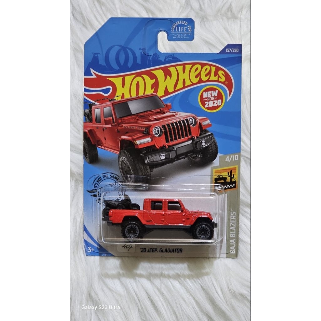 Hot wheels 20 JEEP GLADIATOR