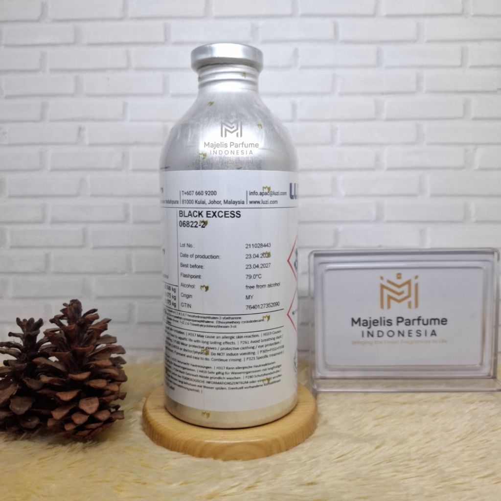 BLACK XS MEN Inspired Of BLACK XS PAKORABANE FOR MEN By LUZI Segel 500gr