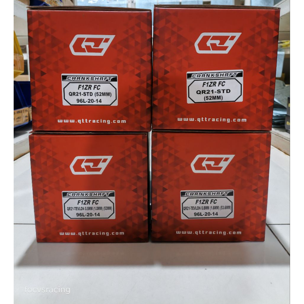 Crankshaft Kruk As QTT F1ZR FIZR TEFLON NON STD 0.5 0.8 1.0 mm