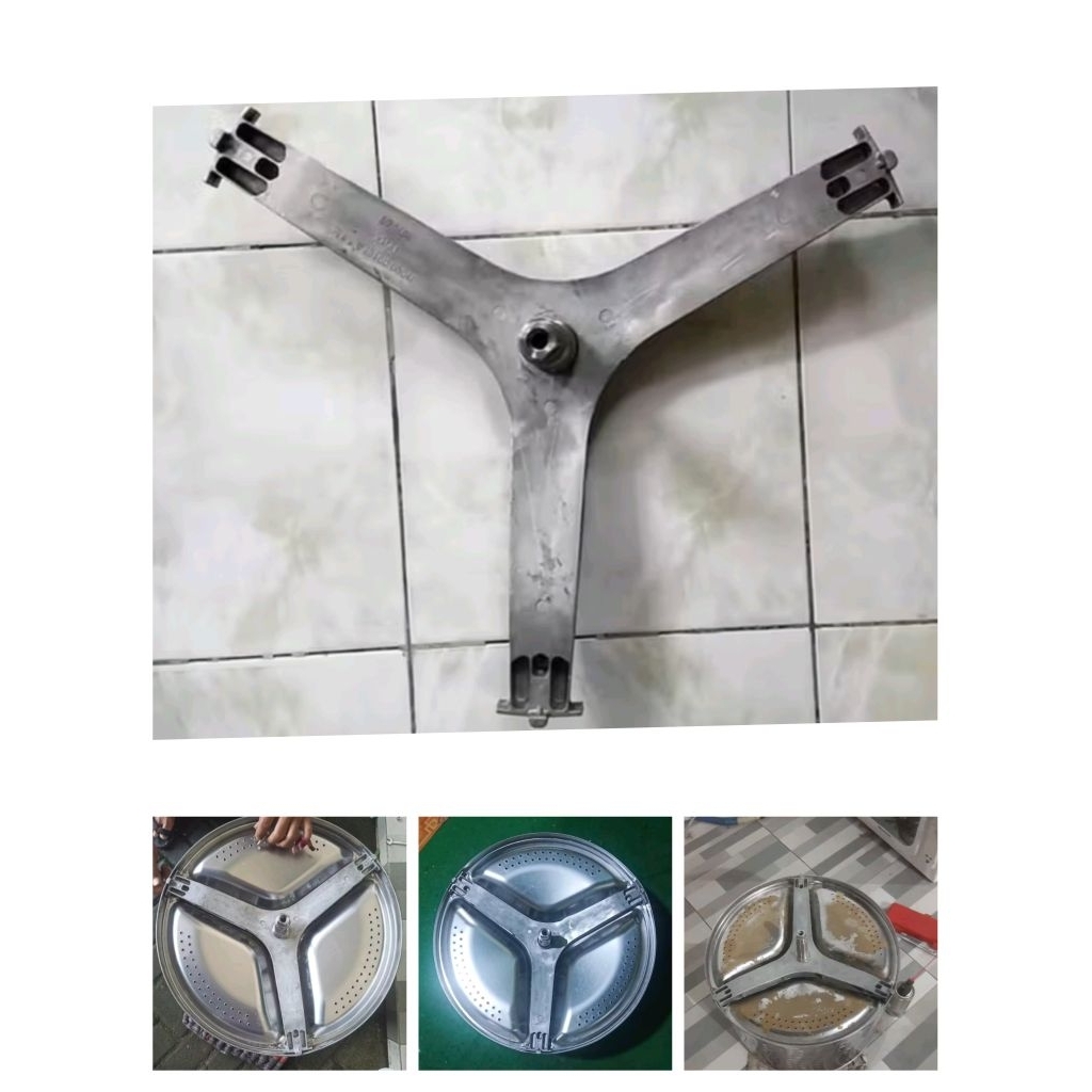 segitiga mesin cuci pintu depan Samsung WW80J42GOIW