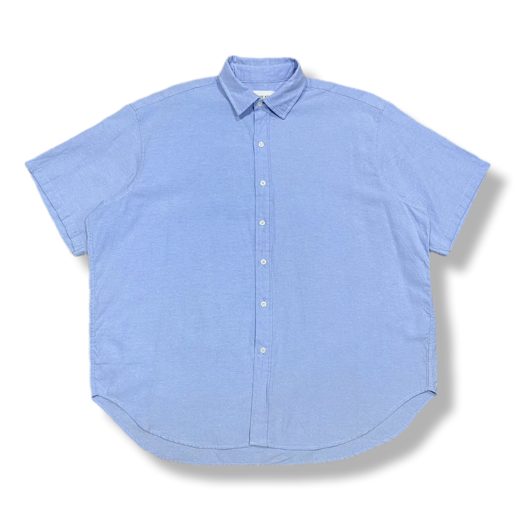 LAFUDGE STORE OXFORD OVERSIZE SHIRT | KEMEJA | SKL