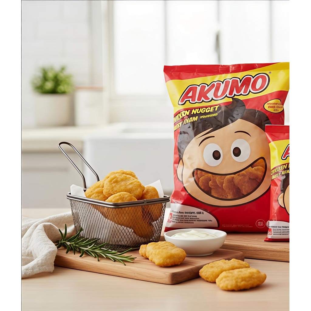Akumo Chicken Nugget 500Gr / Akumo Chicken Nugget 500gr / Nugget Akumo 500gr