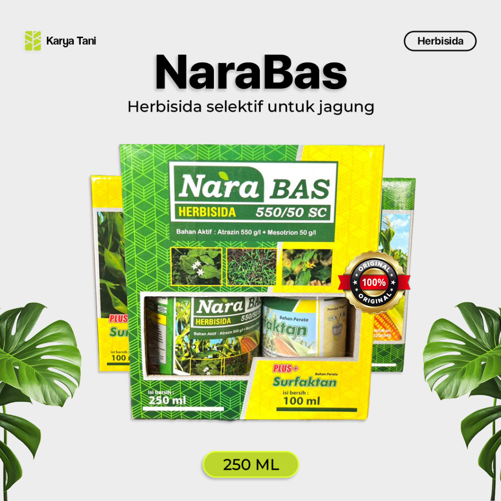 HERBISIDA SELEKTIF JAGUNG NARABAS 250 ML