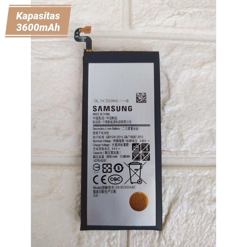 Batre Baterai Batrai Ori Samsung S7 edge