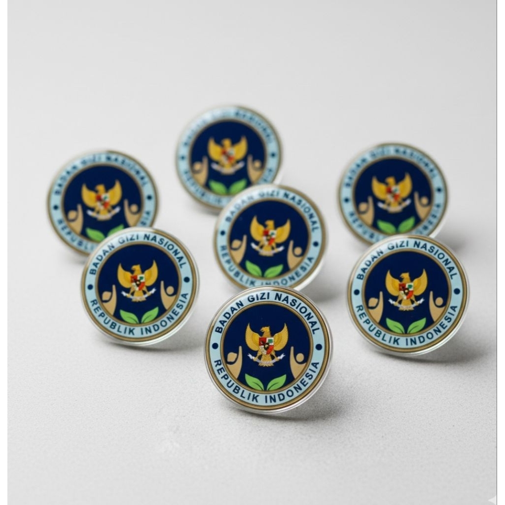 PIN BGN / BROS/PIN/LENCANA LOGO BADAN GIZI NASIONAL