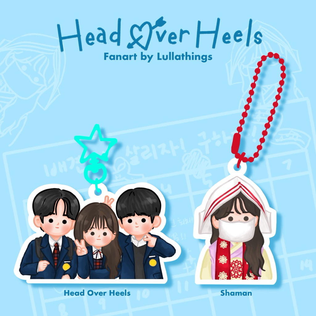 Keychain Head Over Heels kdrama