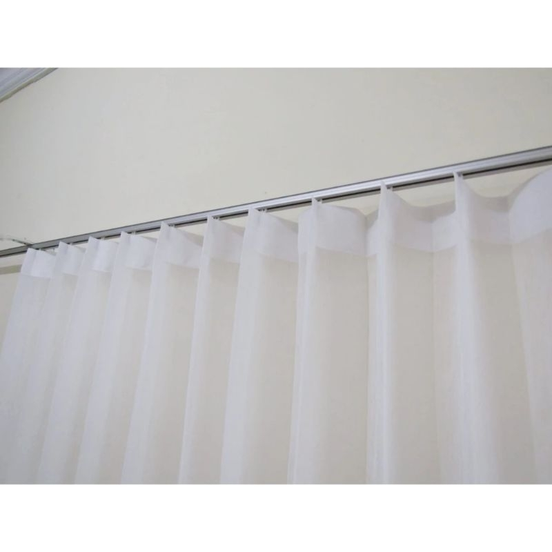 tirai gorden/ gorden siang selambu tile premium  model plisket lipatan.  bahan vitrase salju premium