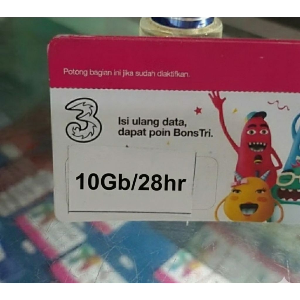 VOUCHER TRI 10GB/28HARI