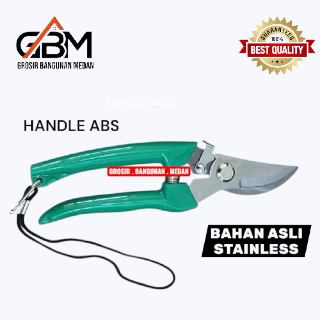 GUNTING DAHAN GUNTING BUNGA GUNTING TANAMAN ASLI STAINLESS