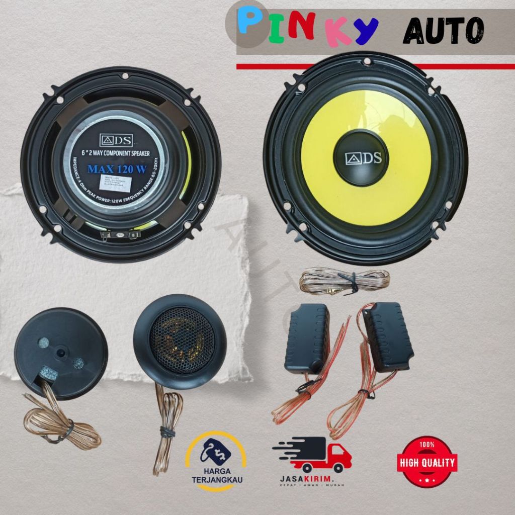 speaker split 6 inch ADS component audio speaker ads