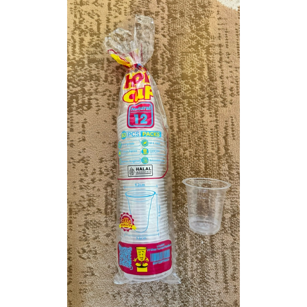 Gelas Hok Cup Uk. 12 OZ