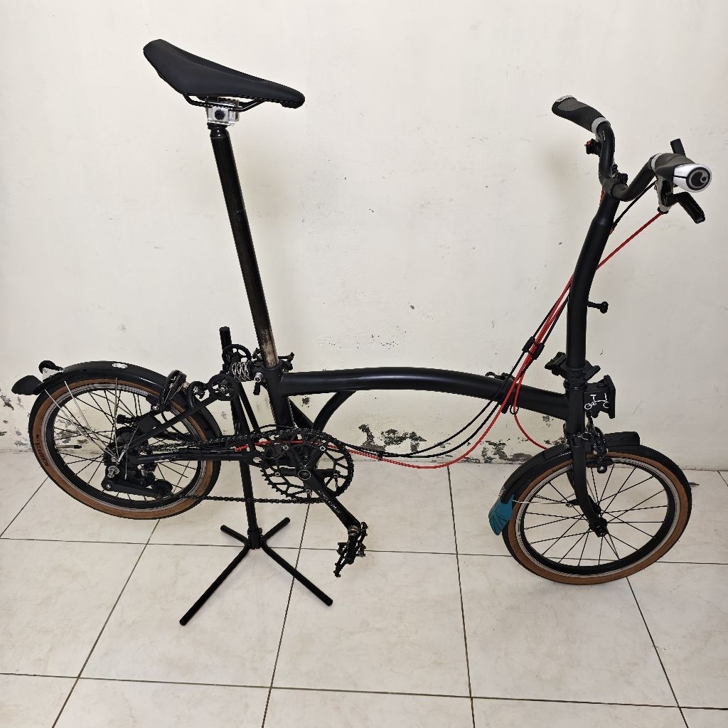 Sepeda Lipat 3sixty Upgrade SRF5 wide ratio bukan pikes kreuz brompton aceoffix