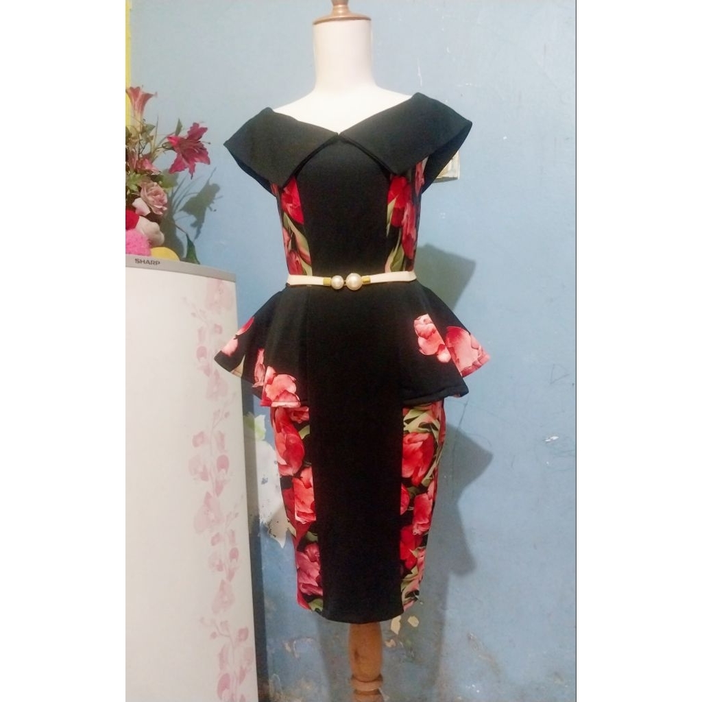 dress singer/nyanyi/pesta preloved