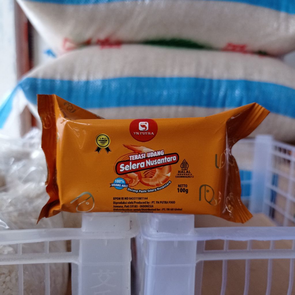 Terasi Oven YN Putra//Terasi Udang Selera Nusantara//100g