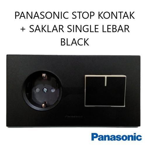 Panasonic StopKontak Dan Saklar Tunggal