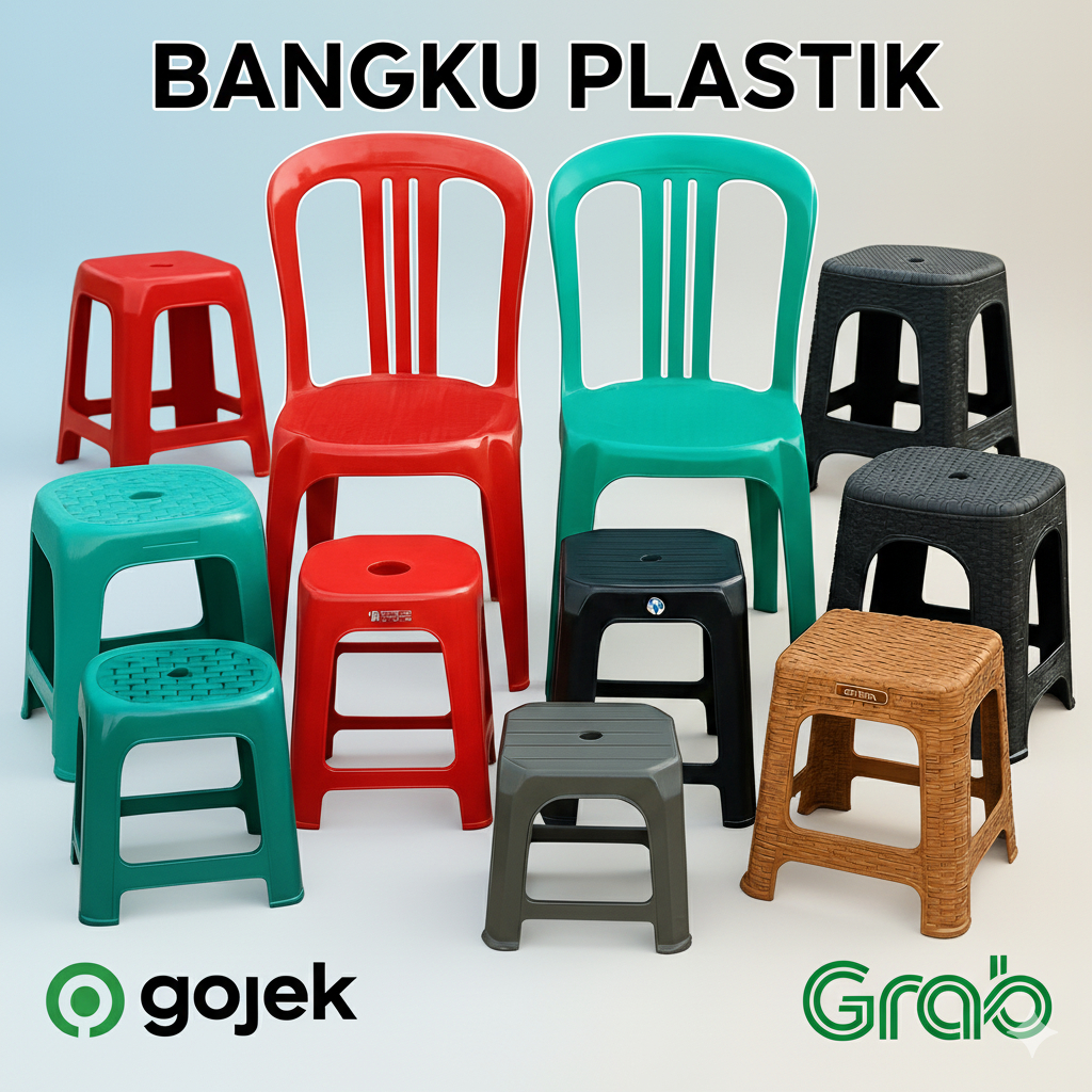 Kursi Baso Segi Rotan Plastik Kursi Taman Kursi Bakso Plastik Rotan Kursi Plastik Rotan Baso