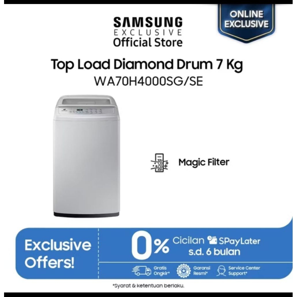 mesin cuci Samsung 7kg