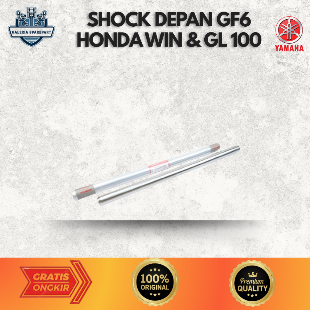 Shock Depan GF6 Honda WIN & GL 100 Galeria sparepart motor