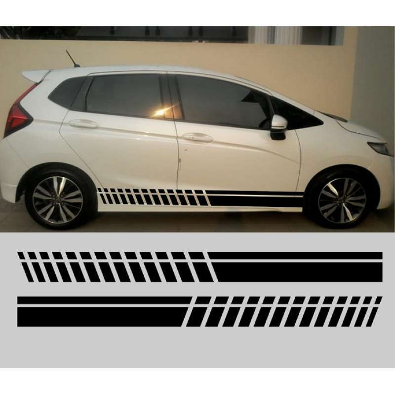 sticker list mobil honda jazz ge8 // stiker honda racing // stiker honda jazz rs
