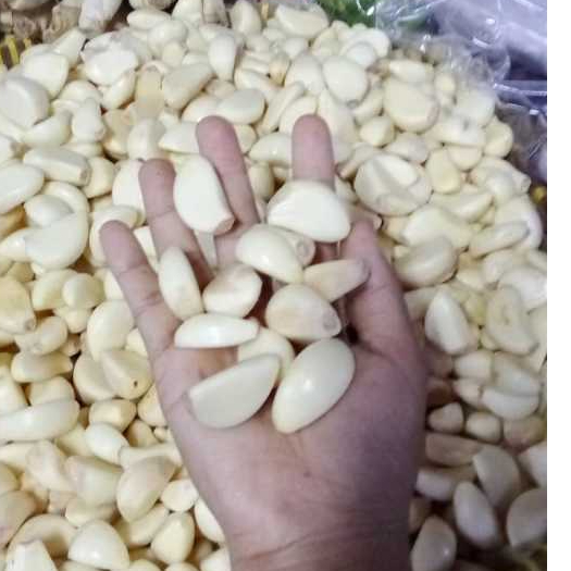 Bawang Putih Kupas bersih 250gr Pasar Induk