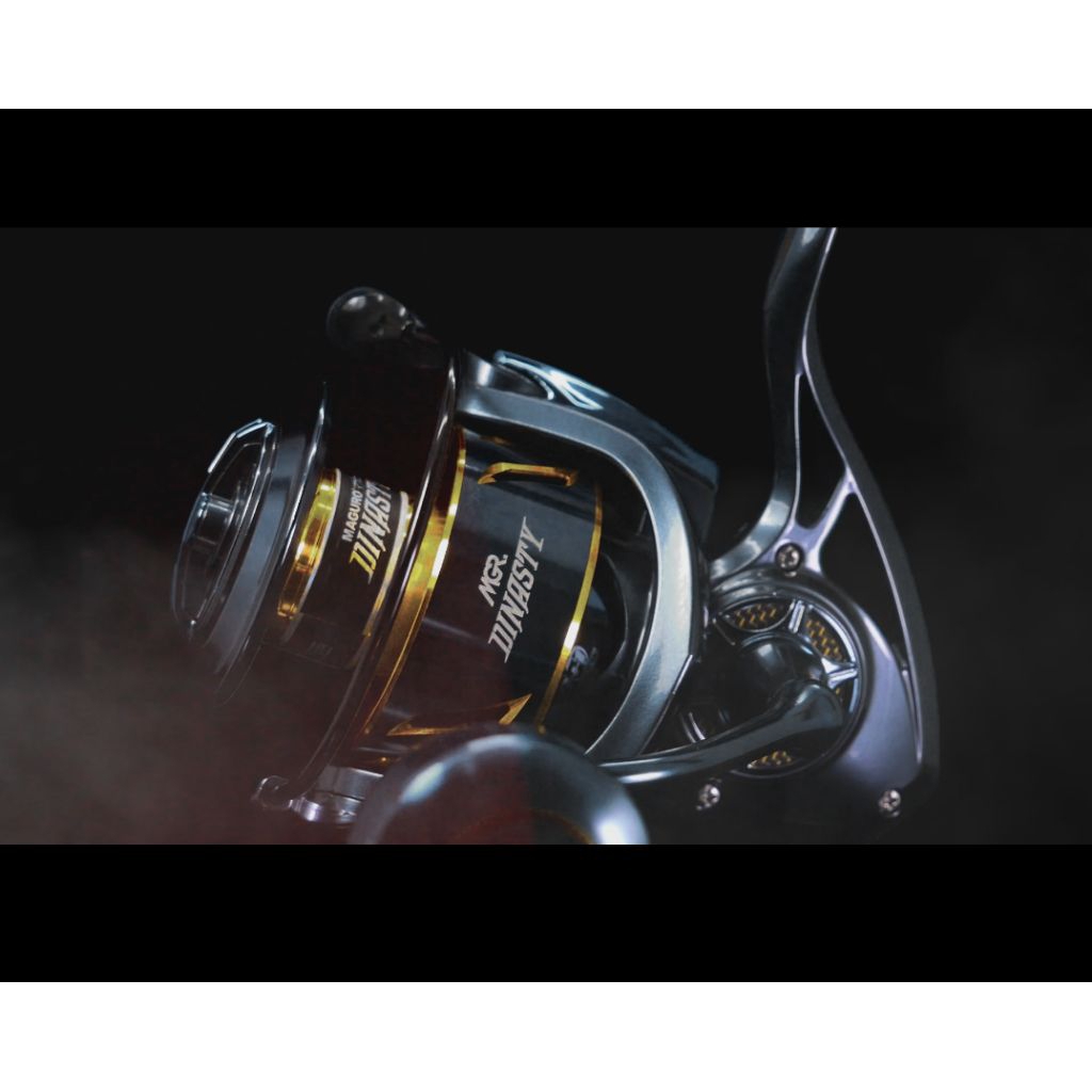 Reel Pancing MAGURO MAGURO DINASTY 4000 5000 6000 – Spinning Reel Aluminium Saltwater Drag Halus Ori