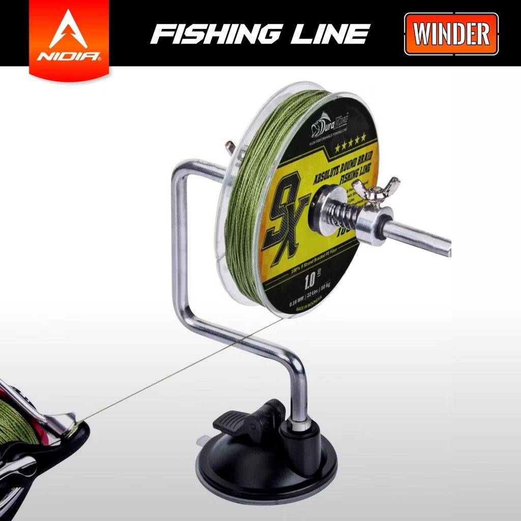 Fishing line winder