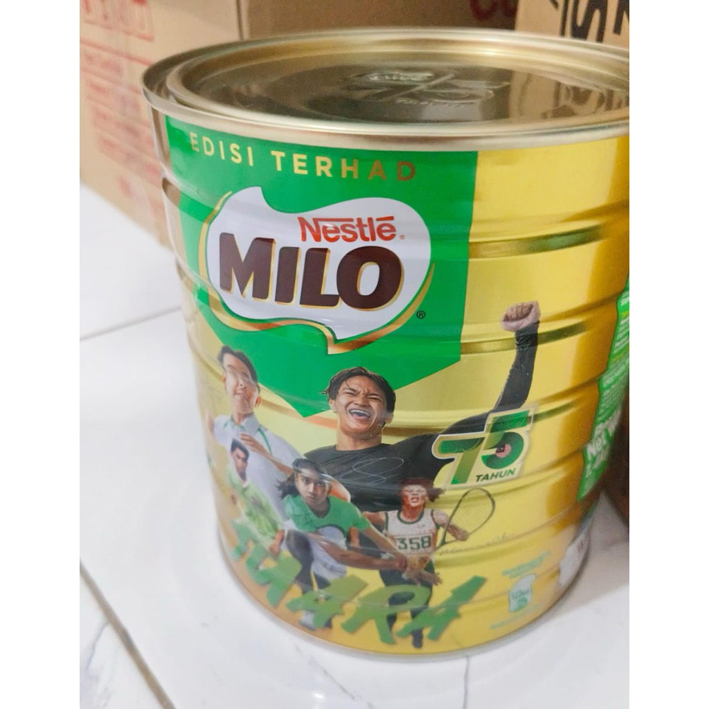 Milo Bubuk Malaysia 1,4 Kg (Kaleng)