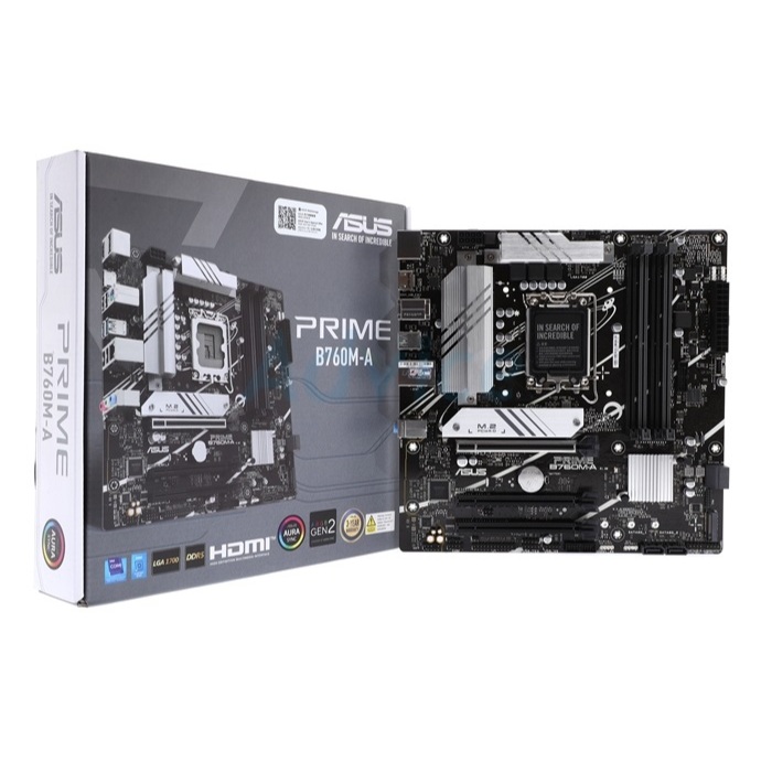 ASUS Prime B760M-A D5 Motherboard Intel LGA1700 DDR5