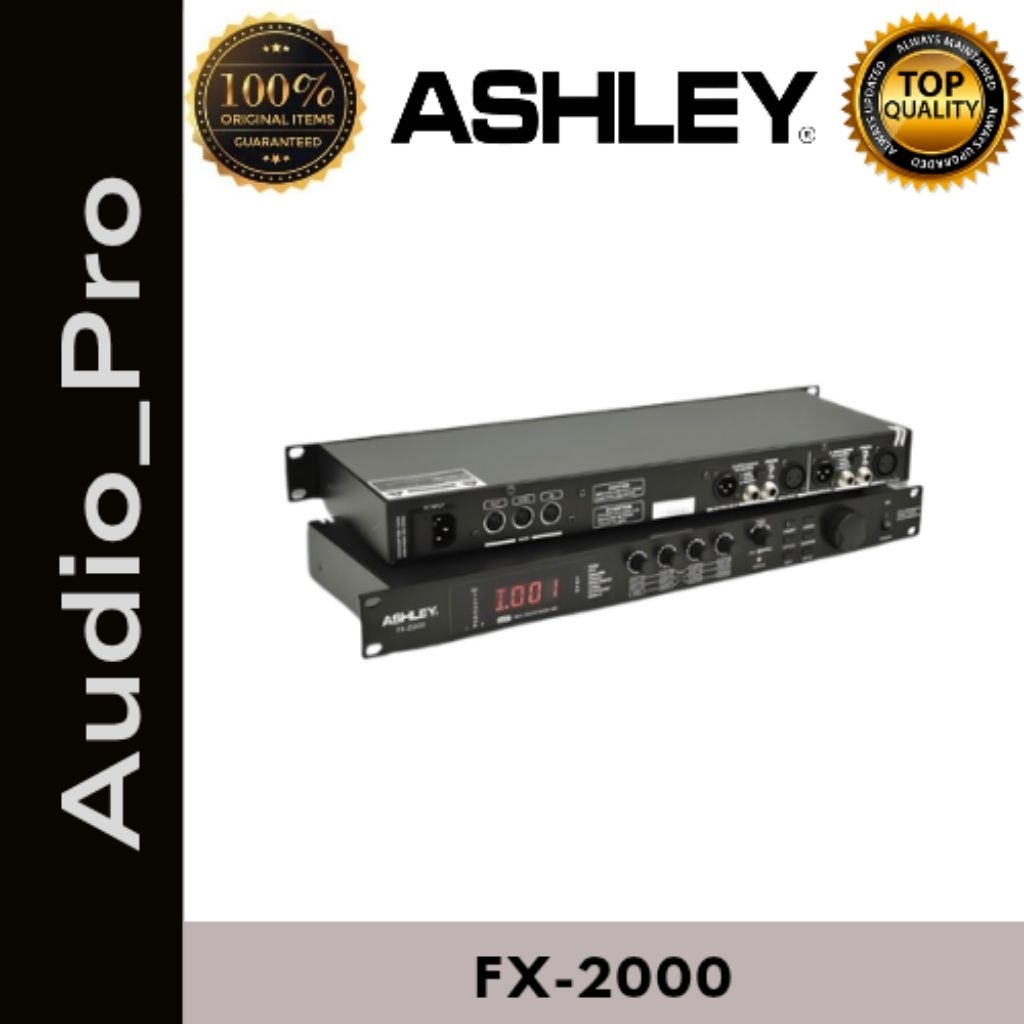 EFEK VOKAL ASHLEY FX-2000 | EFEK VOKAL ASHLEY FX 2000