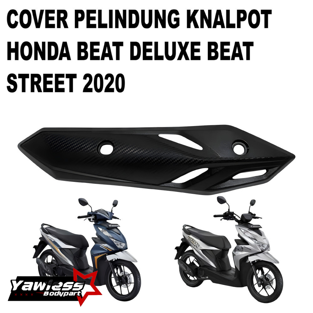 Cover knalpot beat deluxe beat street tutup knalpot honda beat deluxe tameng knalpot beat street