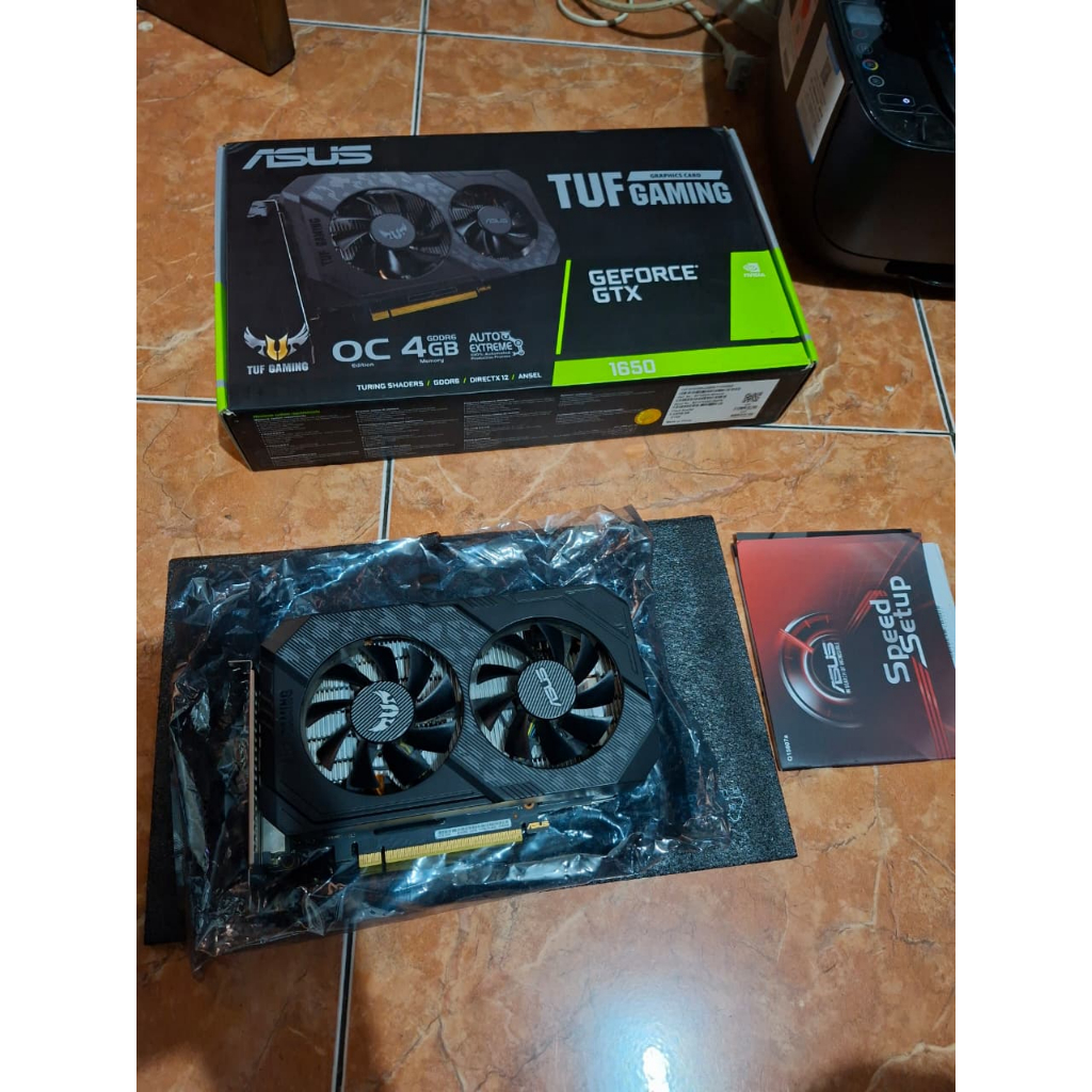 VGA ASUS TUF GAMING GTX 1650 SECOND