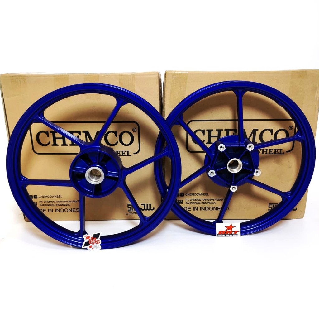 Velg BRT CHEMCO Racing 160 RING 17 PNP HONDA SONIC / CB150R / CBR 150R / SUPRA GTR 150 Double Disc