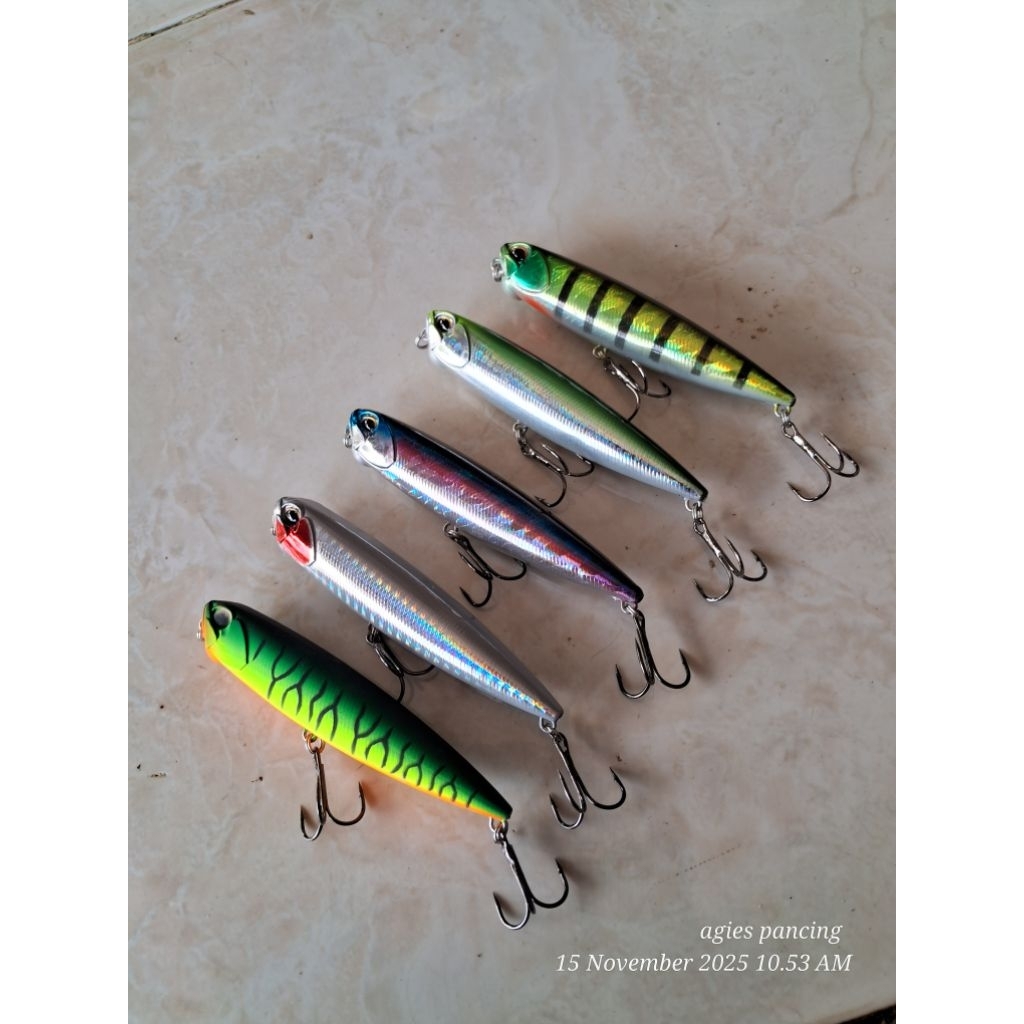 umpan mancing / lure wtd / minnow / top water