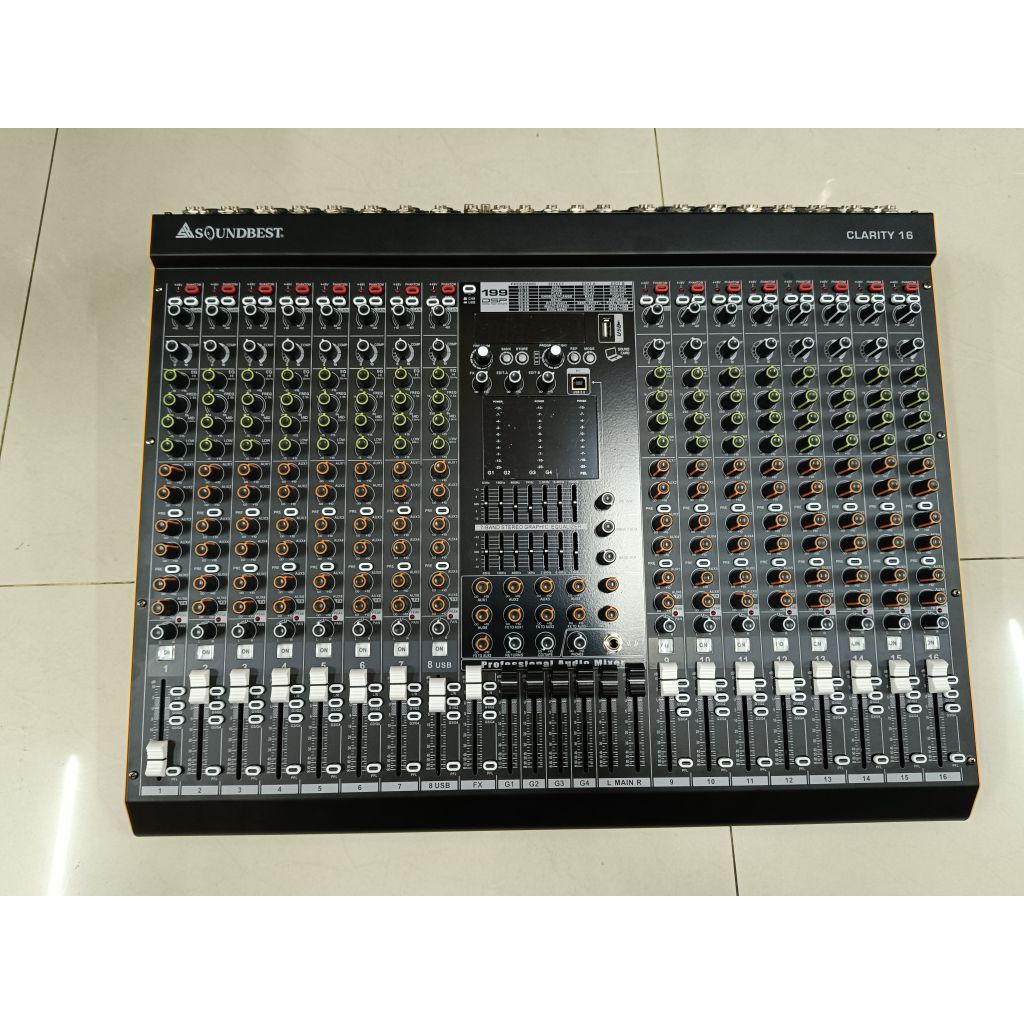 Mixer Audio Soundbest Clarity 16 Original Mixer Soundbest Clarity 16 Mixer 16 channel Soundbest Clar