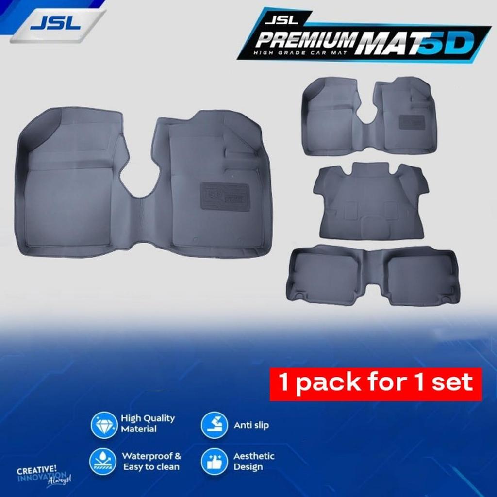 All New Rush Terios Karpet Mobil 5D JSL Mat Model Carbon