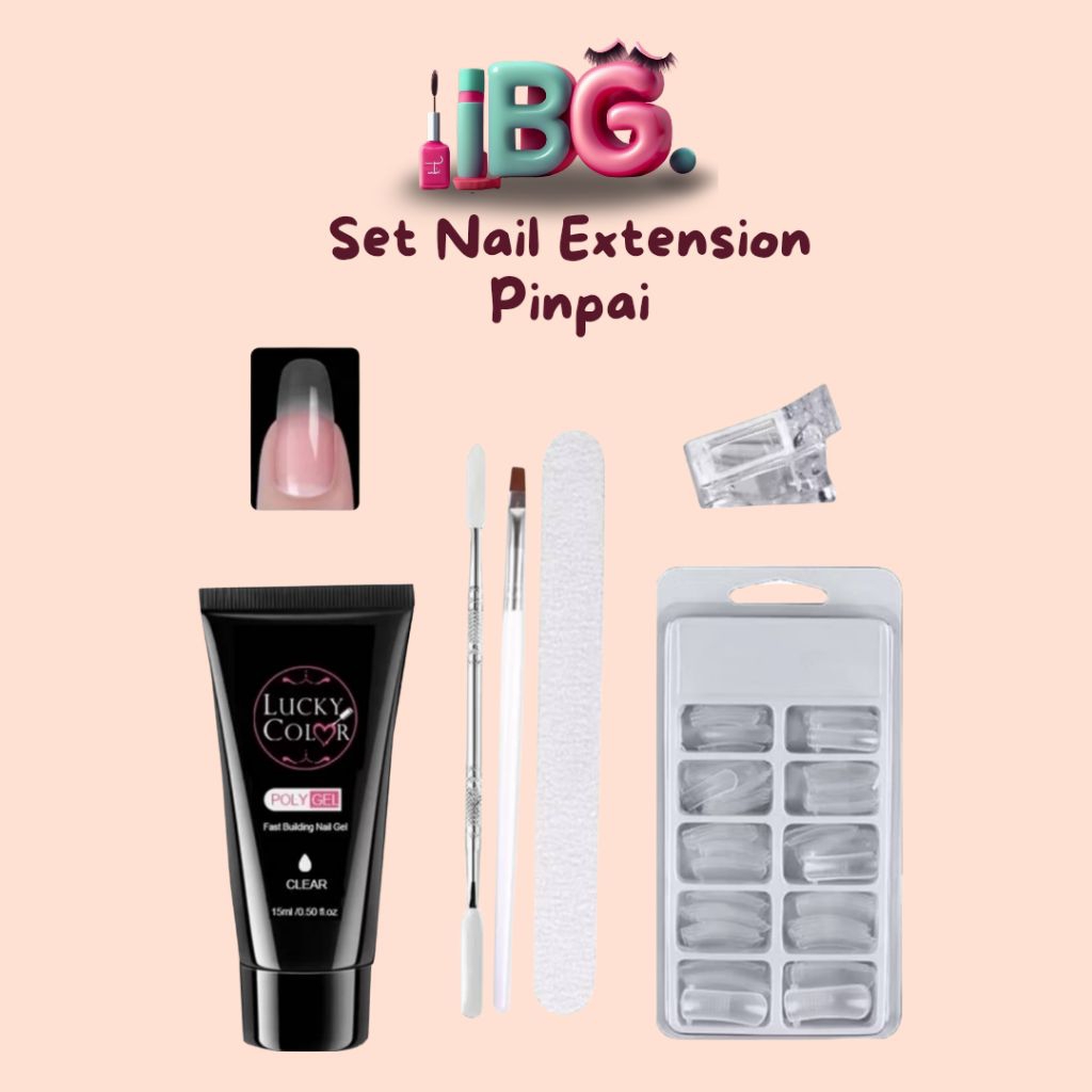 Set nail extension Pinpai Set nail art extension pinpai Set nail art gel extension
