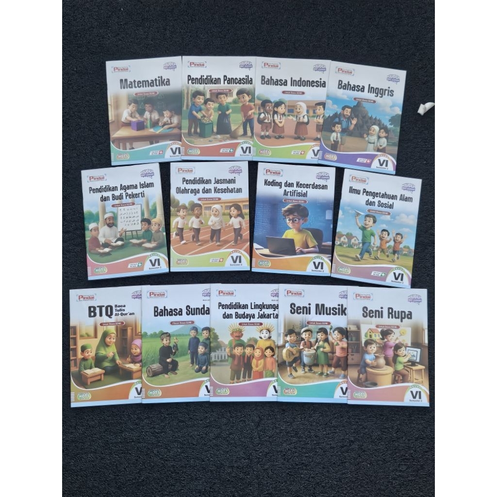 TERBARU LKS PINDAI KELAS 6 SD SEMESTER 1&2 (K-MERDEKA) (ARYA DUTA)
