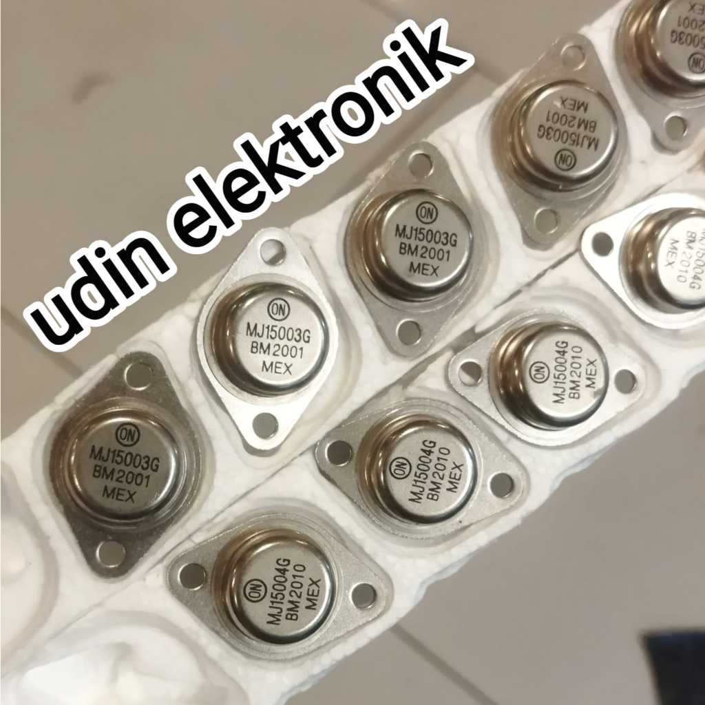 1SET MJ15003G MJ15004G ON MEXICO TR JENGKOLAN